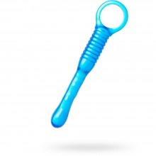 Анальный фаллос с кольцом, цвет синий, длина 15 см, Dream Toys 50472, длина 15 см.