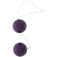 Вагинальные шарики «Vibratone» от компании Gopaldas, цвет фиолетовый, 50485, диаметр 3.5 см.
