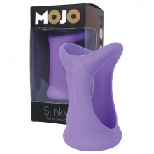 Сиреневая силиконовая насадка-эректор Mojo «Slinky Penis Sleeve», Dream Toys 50813, цвет Сиреневый, длина 7 см.