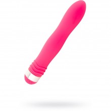 Водонепроницаемый женский вибратор из пластика, длина 18 см, цвет розовый, «Sexus Funny Five» 931007, из материала Пластик АБС, длина 18 см.
