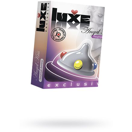 Презервативы с шариками «Поцелуй Ангела» от Luxe, упаковка 24 шт, 603, из материала Латекс, длина 18 см.