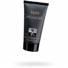 Hot «Penis Power Cream» стимулирующий крем для мужчин «Самурай», объем 50 мл, 66081, бренд Hot Products, коллекция Shiatsu, цвет Черный, 50 мл.
