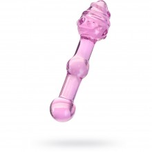 Розовая вагинальная втулка Sexus-glass, 912013, бренд Sexus Glass, из материала Стекло, цвет Розовый, длина 16 см.