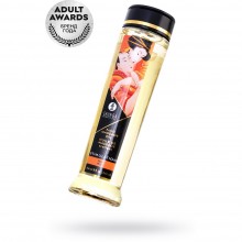 Масло массажное с ароматом персика «Erotic Massage Oil Romance», объем 240 мл, Shunga 271007, 240 мл.
