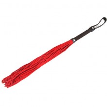Длинная мягкая плеть c красными шнурами «Soft Red Lash» от Erotic Fantasy, цвет красный, EFW009, бренд EroticFantasy, длина 81.5 см.