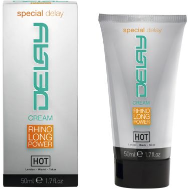 Крем-пролонгатор для мужчин Hot «Special Delay Cream», объем 50 мл, бренд Hot Products, из материала Водная основа, цвет Прозрачный, 50 мл.