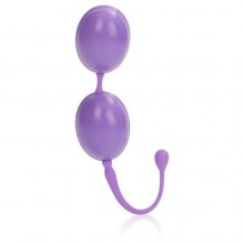 Каплевидные вагинальные шарики «L'Amour», цвет фиолетовый, SE-4649, бренд CalExotics, из материала Пластик АБС, диаметр 3 см.