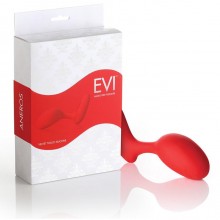 Aneros «Evi» тренажер «Кегеля» для мышц влагалища со стимуляцией G-точки и клитора, EVI-16, из материала Силикон, цвет Красный, длина 8.5 см.