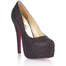Туфли на высоком каблуке Black Diamond 36р, цвет Черный, 36 размер