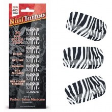 Набор лаковых полосок для ногтей Зебра Nail Foil Ef-nt03, бренд EroticFantasy