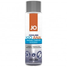 Охлаждающий и обезболивающий лубрикант «Anal H2O Cool» для анального секса, 120 мл, System JO JO40211, из материала Водная основа, цвет Прозрачный, 120 мл.