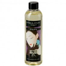 Массажное масло Stimulation Massage Oil Ylang-Ylang 250 мл, Hot 66005, бренд Hot Products, коллекция Shiatsu, 250 мл.