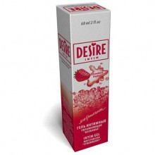 Desire Intim «Клубника» ароматизированный гель для секса 60 мл, бренд Роспарфюм, 60 мл.