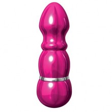 Мини-вибратор Pure Aluminium Small Pink, цвет Розовый, длина 7.5 см.