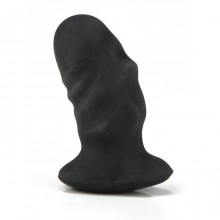 Мягкая анальная пробка «Ass Beginer», цвет черный, EroticFantasy EF-T203, длина 7.5 см.