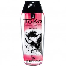 Shunga Toko Aroma «Шампанское и Клубника» индивидуальный ароматический лубрикант, объем 165 мл, из материала Водная основа, цвет Прозрачный, 165 мл.