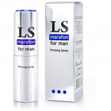 Пролонгирующий спрей «Lovespray Marafon for Man» для мужчин, объем 18 мл, LB-18004, бренд Биоритм, из материала Силиконовая основа, 18 мл.