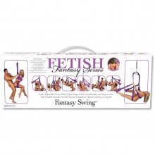 Секс-качели для различных поз Fetish Fantasy Series «Fantasy Swing», цвет фиолетовый, 2128-12 PD, бренд PipeDream
