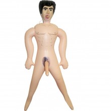 Pipedream «Gladiator» - секс кукла мужчина с языком и фаллосом, из материала ПВХ, цвет Телесный, 2 м.