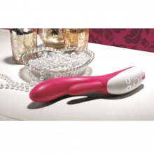 Многофункциональный вибратор для женщин «Femme Bisous Vibrator» от Nexus, цвет розовый, BIS001, длина 23 см.
