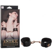 Entice «Universal Cuff Links» наручники с золотистой металлической застежкой, бренд CalExotics, коллекция Entice Accessories, длина 26.8 см.