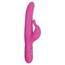 «Posh Silicone Teasing Tickler» силиконовый водонепроницаемый вибратор, розовый, бренд CalExotics, длина 10.8 см.