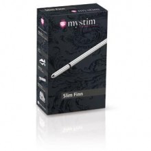 Mystim «Slim Finn» электростимулятор уретры, зонд, бренд Mystim GmbH, цвет Серебристый, длина 15 см.
