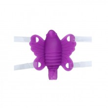 Женская вибро-бабочка «Butterfly Baby Purple», Toy Joy 10130TJ, из материала Силикон