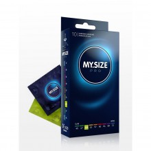 Латексные презервативы My Size размер 49, упаковка 10 шт., бренд R&S Consumer Goods GmbH, длина 16 см.