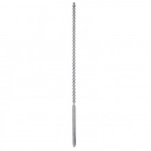Steel Power Tools «Dip Stick Ribbed» уретральная палочка, диаметр 6 мм 3000010340, из материала Сталь, цвет Серебристый, диаметр 0.6 см.