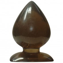 Анальная пробка каплевидной формы, Anal Drops Big Plug, цвет черный, 5170620000, бренд Orion, из материала ПВХ, длина 13 см.