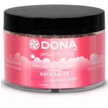Соль для ванны Dona «Bath Salt Flirty Aroma Blushing Berry» 215 г