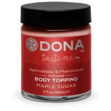 Карамель для тела DONA «Body Topping Maple Sugar» 59 мл, JO40587, из материала Водная основа, 59 мл.