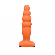 Анальная втулка «Small Bubble Plug Flash», цвет телесный, Lola Toys 511624lola, бренд Lola Games, из материала TPE, длина 11 см.