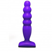 Анальный стимулятор-пробка «Large Bubble Plug», Lola Toys 511488lola, бренд Lola Games, из материала TPE, цвет Фиолетовый, длина 14.5 см.