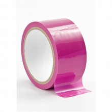Лента для связывания «Bondage Tape Pink», Ouch SH-OUBT001PNK, из материала ПВХ, коллекция Ouch!, 2 м.