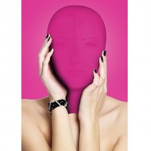 Закрытая маска на лицо «Subjugation Pink», Ouch SH-OU036PNK, из материала Полиэстер, коллекция Ouch!