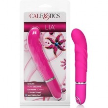 Водонепроницаемый вагинальный вибратор для точки G «Lia G Bliss  Pink», California Exotic SE-4559-60-3, бренд CalExotics, цвет Розовый, длина 10.75 см.