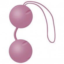 JoyDivision «Joyballs Trend» матовые вагинальные шарики, цвет розовый, 15035, из материала Силикон, длина 12.5 см.