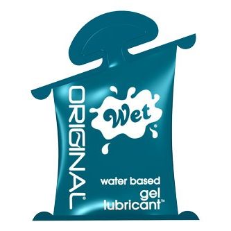 Любрикант для секса «Wet Original» на водной основе, упаковка 120 шт. по 10 мл, 20343wet, бренд Wet Lubricant, из материала Водная основа, 1200 мл.