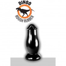 Огромный фаллоимитатор для фистинга «ЗооЭротика Динозавр Gypos», цвет черный, 115-RR11, бренд O-Products, из материала ПВХ, длина 19.5 см.
