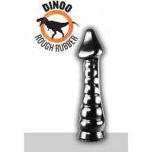 Фаллоимитатор для фистинга из серии ЗооЭротика, «Динозавр Prenocep», цвет черный, 115-RR29, бренд O-Products, длина 24.5 см.