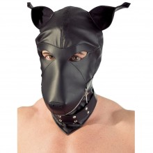 «Dog Mask» шлем-маска для БДСМ «Собака», бренд Orion, из материала Искусственная кожа, длина 28 см.