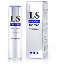 Пролонгатор «Lovespray Marafon for Man» для мужчин, объем 18 мл, LB-18004, бренд Биоритм, из материала Силиконовая основа, 18 мл.