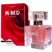 Женская парфюмерная вода «In Red Lady Lux» от компании Парфюм Престиж, объем 50 мл, LL-1002, цвет Красный, 50 мл.