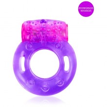 Кольцо эрекционное с вибрацией, EE-10157, бренд Bior Toys, цвет Фиолетовый
