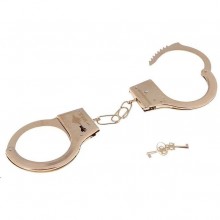 Недорогие наручники из металла, 315552, бренд Сувениры, цвет Серебристый