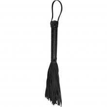 БДСМ плетка «Passionate Flogger», цвет ручки черный, EK-3106, бренд Aphrodisia, из материала ПВХ