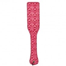 Розовая BDSM шлепалка «Passionate Paddle», Erokay EK-3107, из материала ПВХ, цвет Розовый, длина 31.5 см.