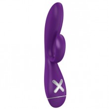 Секс-вибратор для девушек «OVO K1 Rabbit», цвет фиолетовый, длина 20 см.
